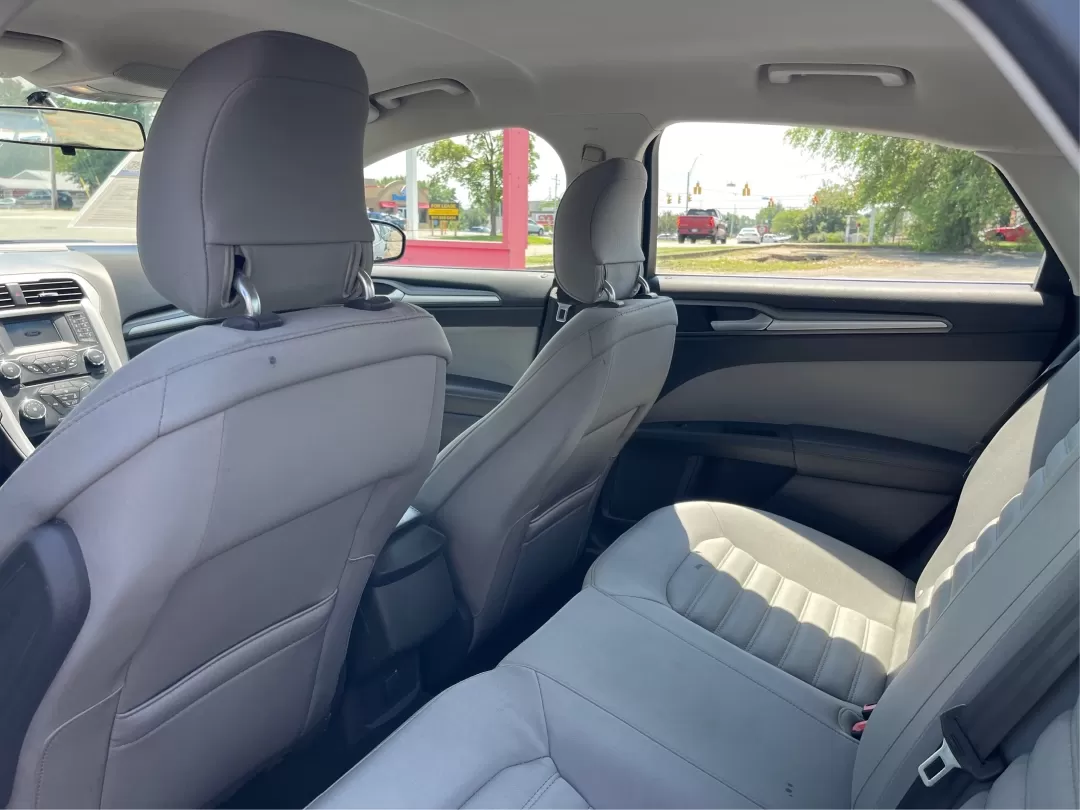 2014 Ford Fusion S (3FA6P0G78ER) with an Duratec 2.5L I-4 DOHC engine, located at 1099 N County Rd 25A , Troy, OH, 45373, (937) 908-9800, 40.057079, -84.212883 - Are you on the hunt for a reliable sedan that fits seamlessly into your everyday life? Look no further than this stunning 2014 Ford Fusion S, available now at Advantage Car and Credit in Fairborn, OH. This vehicle is the perfect choice for budget-conscious buyers or families needing a dependable rid - Photo#9