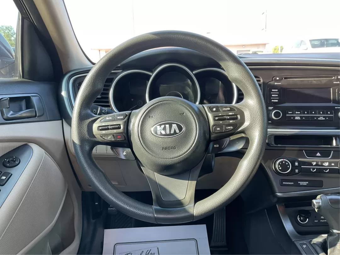2015 Kia Optima LX (5XXGM4A72FG) with an Theta II 2.4L I-4 gasoline direct injection engine, located at 1951 S Dayton Lakeview Rd., New Carlisle, OH, 45344, (937) 908-9800, 39.890999, -84.050255 - **Discover the Perfect Blend of Comfort and Reliability with This 2015 Kia Optima LX Ideal for Your Daily Commute or Family Road Trips!**<br /> <br /> Are you ready to elevate your driving experience? The 2015 Kia Optima LX, available at Advantage Car and Credit in Fairborn, OH, is the answer to yo - Photo#15