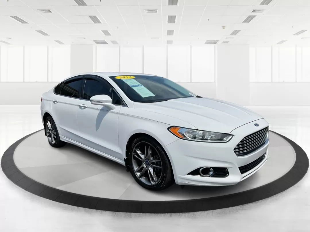 2013 Ford Fusion Titanium (3FA6P0D93DR) with an EcoBoost 2L I-4 gasoline direct injection engine, located at 1230 East Main St, Xenia, OH, 45385, (937) 908-9800, 39.688026, -83.910172 - Photo#0