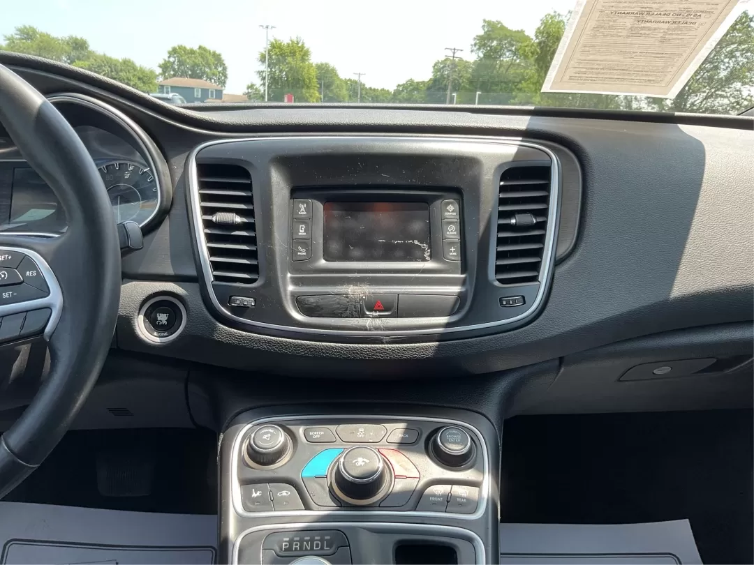 2016 Chrysler 200 Limited (1C3CCCABXGN) with an 2.4L L4 DOHC 16V engine, 9-Speed Automatic transmission, located at 401 Woodman Dr, Riverside, OH, 45431, (937) 908-9800, 39.760899, -84.123421 - Photo#12