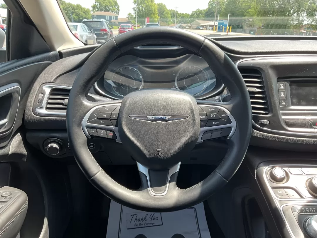 2016 Chrysler 200 Limited (1C3CCCABXGN) with an 2.4L L4 DOHC 16V engine, 9-Speed Automatic transmission, located at 401 Woodman Dr, Riverside, OH, 45431, (937) 908-9800, 39.760899, -84.123421 - Photo#15