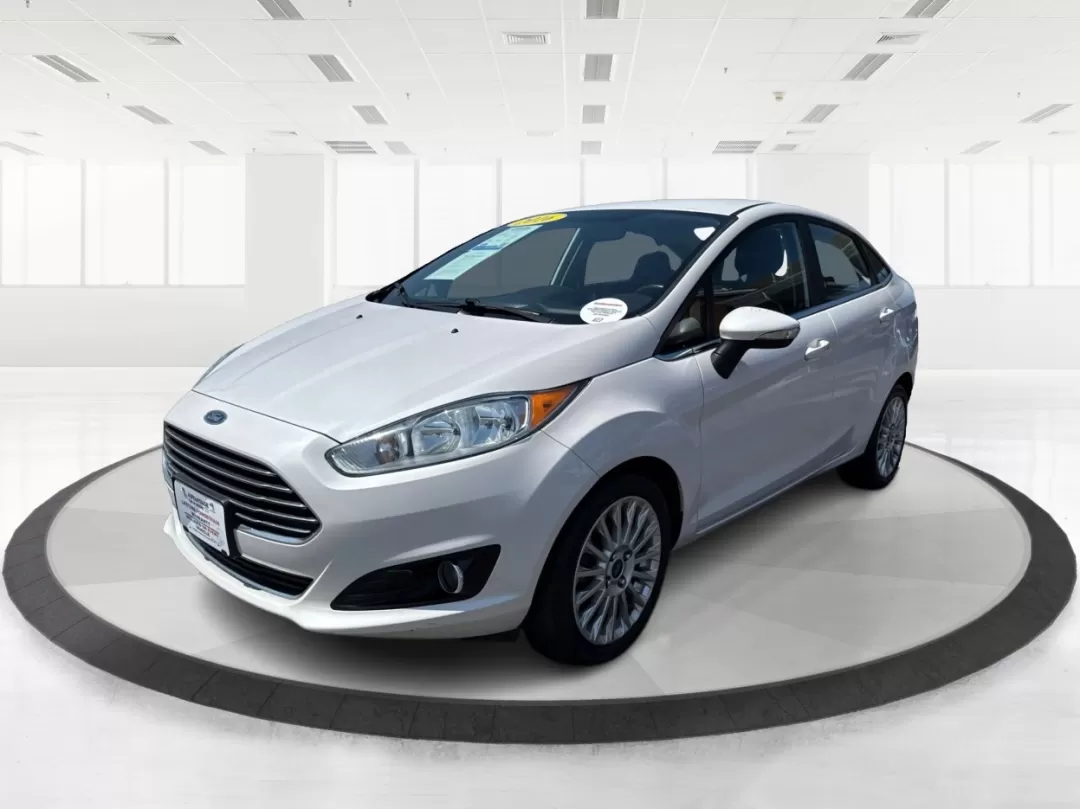 2016 Ford Fiesta Titanium (3FADP4CJ9GM) with an 1.6L I-4 DOHC engine, located at 880 E. National Road, Vandalia, OH, 45377, (937) 908-9800, 39.891918, -84.183594 - Photo#8