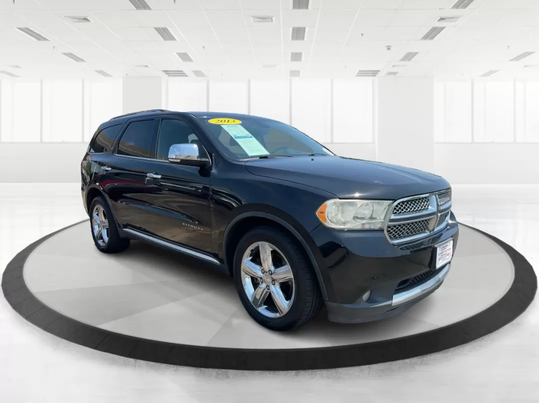 2013 Dodge Durango Citadel AWD (1C4SDJET4DC) with an 5.7L V8 OHV 16V engine, 5-Speed Automatic transmission, located at 8750 N County Rd 25A, Piqua, OH, 45356, (937) 908-9800, 40.164391, -84.232513 - Photo#0