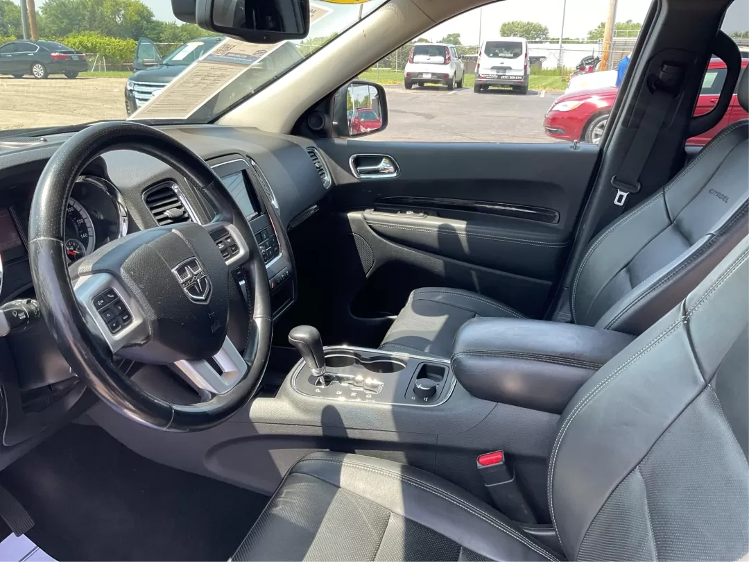 2013 Dodge Durango Citadel AWD (1C4SDJET4DC) with an 5.7L V8 OHV 16V engine, 5-Speed Automatic transmission, located at 8750 N County Rd 25A, Piqua, OH, 45356, (937) 908-9800, 40.164391, -84.232513 - Photo#8