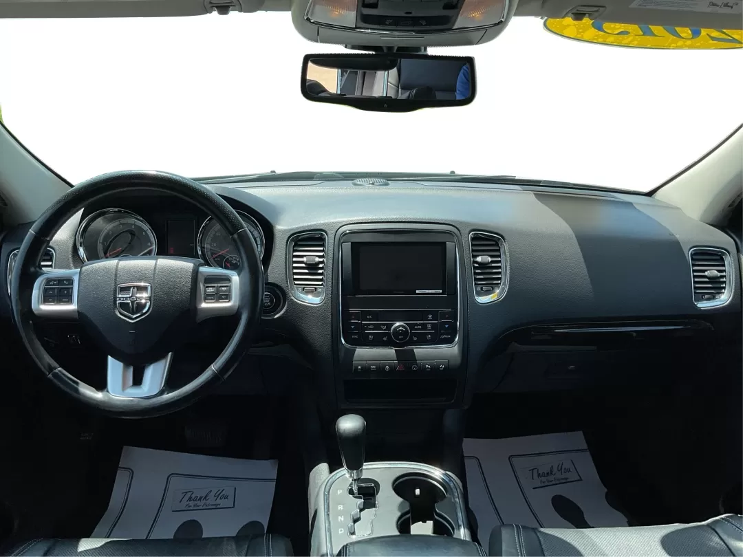 2013 Dodge Durango Citadel AWD (1C4SDJET4DC) with an 5.7L V8 OHV 16V engine, 5-Speed Automatic transmission, located at 8750 N County Rd 25A, Piqua, OH, 45356, (937) 908-9800, 40.164391, -84.232513 - Photo#19