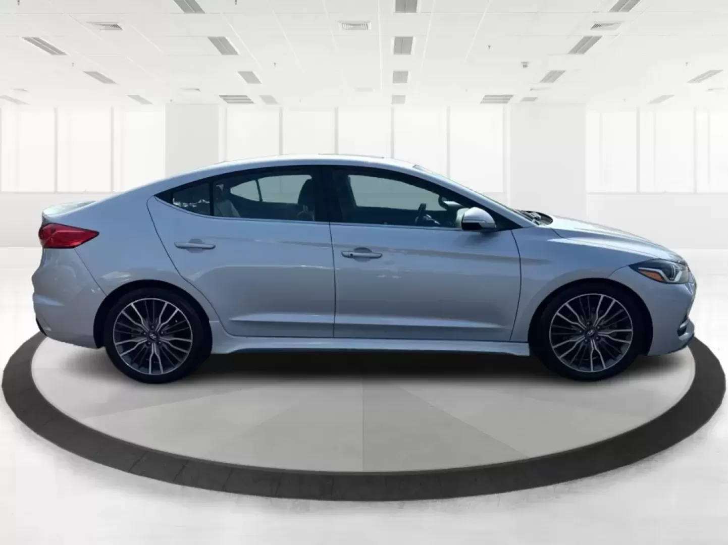 2018 Hyundai Elantra Sport (KMHD04LB6JU) with an 1.6L I-4 gasoline direct injection engine, located at 1099 N County Rd 25A, Troy, OH, 45373, (937) 908-9800, 40.057079, -84.212883 - Photo#1