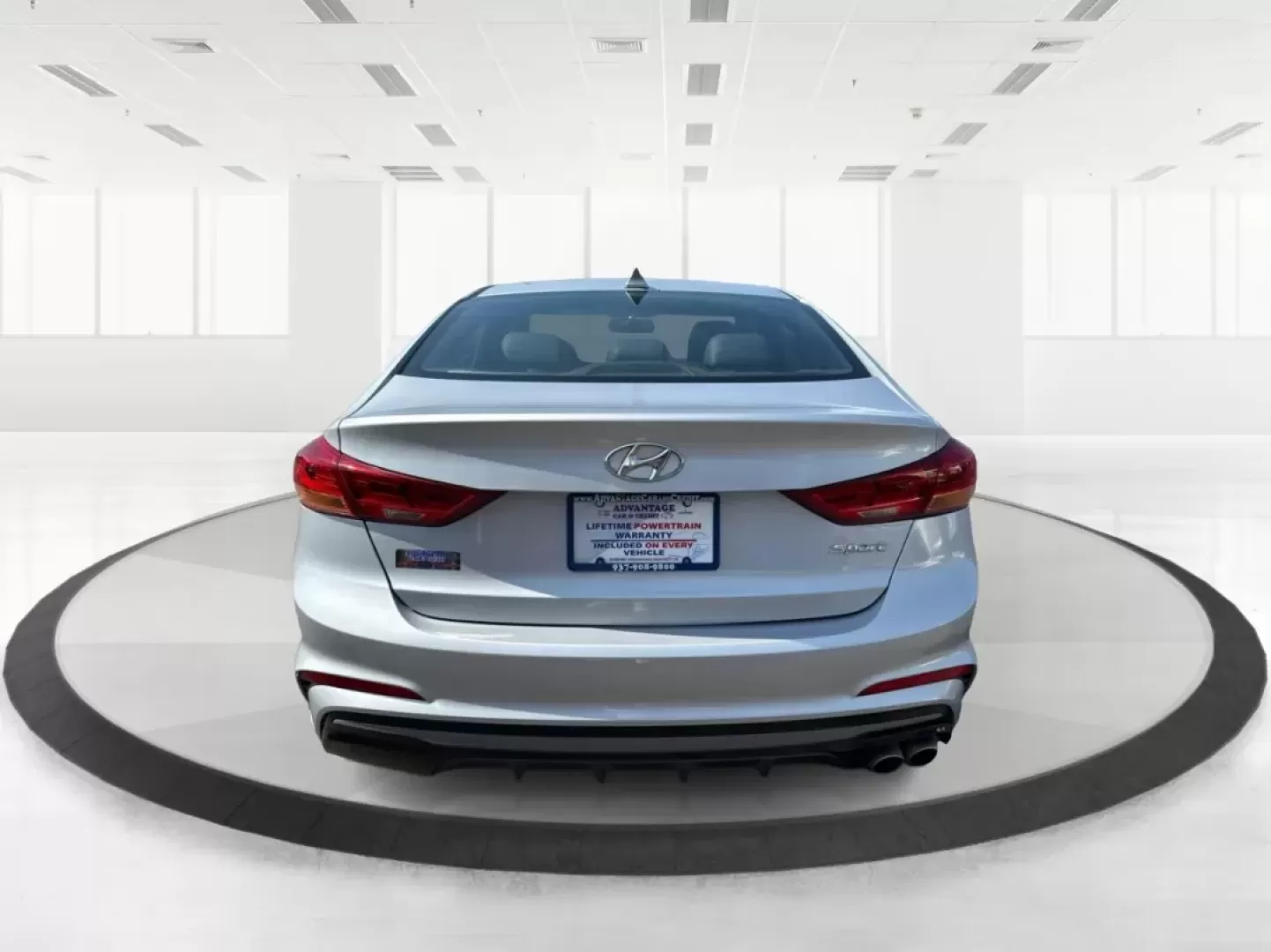 2018 Hyundai Elantra Sport (KMHD04LB6JU) with an 1.6L I-4 gasoline direct injection engine, located at 1099 N County Rd 25A, Troy, OH, 45373, (937) 908-9800, 40.057079, -84.212883 - Photo#3