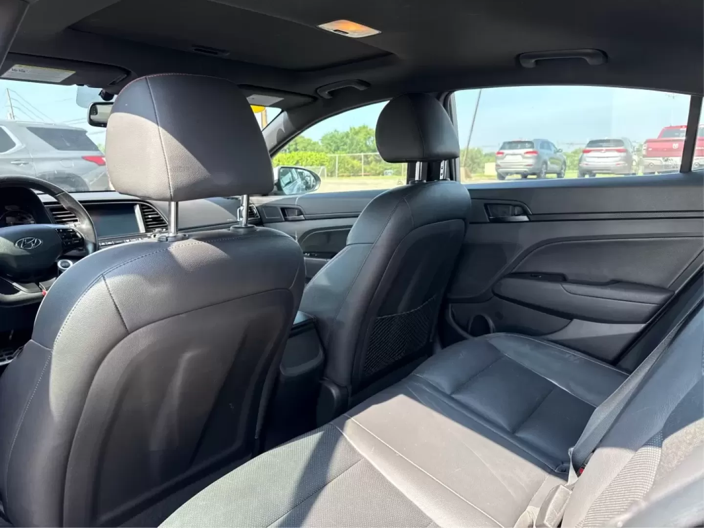 2018 Hyundai Elantra Sport (KMHD04LB6JU) with an 1.6L I-4 gasoline direct injection engine, located at 1099 N County Rd 25A, Troy, OH, 45373, (937) 908-9800, 40.057079, -84.212883 - Photo#10