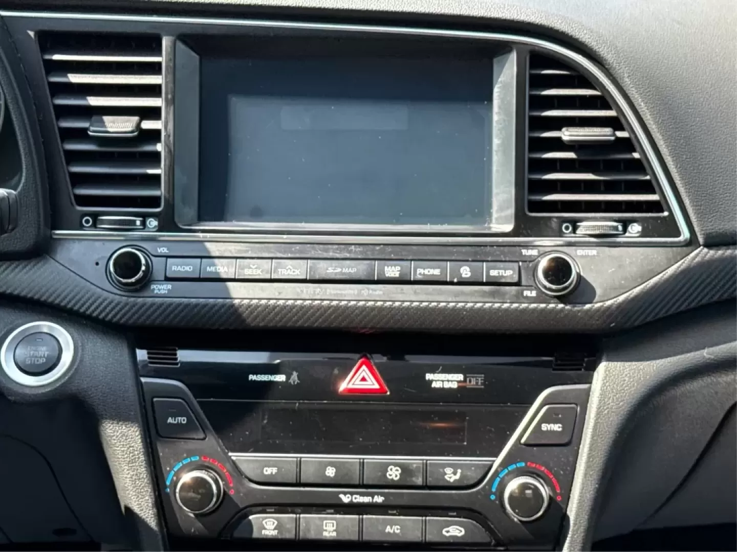 2018 Hyundai Elantra Sport (KMHD04LB6JU) with an 1.6L I-4 gasoline direct injection engine, located at 1099 N County Rd 25A, Troy, OH, 45373, (937) 908-9800, 40.057079, -84.212883 - Photo#13
