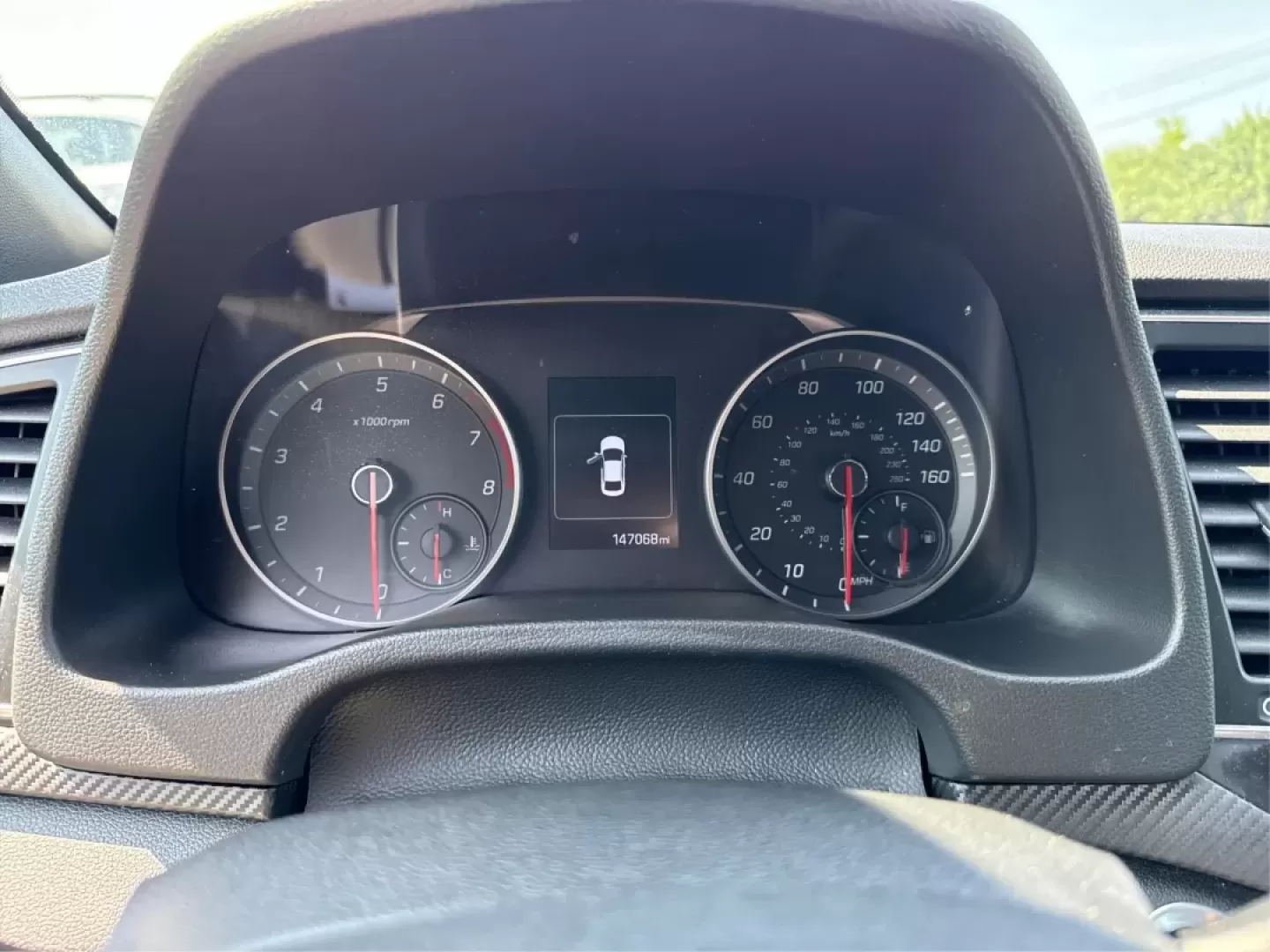 2018 Hyundai Elantra Sport (KMHD04LB6JU) with an 1.6L I-4 gasoline direct injection engine, located at 1099 N County Rd 25A, Troy, OH, 45373, (937) 908-9800, 40.057079, -84.212883 - Photo#15