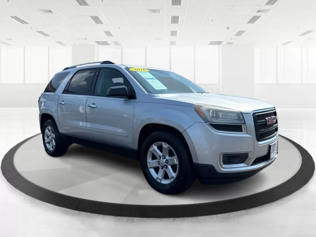 2016 GMC Acadia SLE-1 (1GKKVNED4GJ) with an 3.6L V-6 gasoline direct injection engine, located at 1951 S Dayton Lakeview Rd., New Carlisle, OH, 45344, (937) 908-9800, 39.890999, -84.050255 - Discover the perfect blend of versatility and comfort with the 2016 GMC Acadia SLE-1, designed to elevate your everyday adventures. Whether you're a growing family needing extra space for school drop-offs and weekend outings or a commuter looking for a reliable ride, this SUV is your ticket to a mor - Photo#0