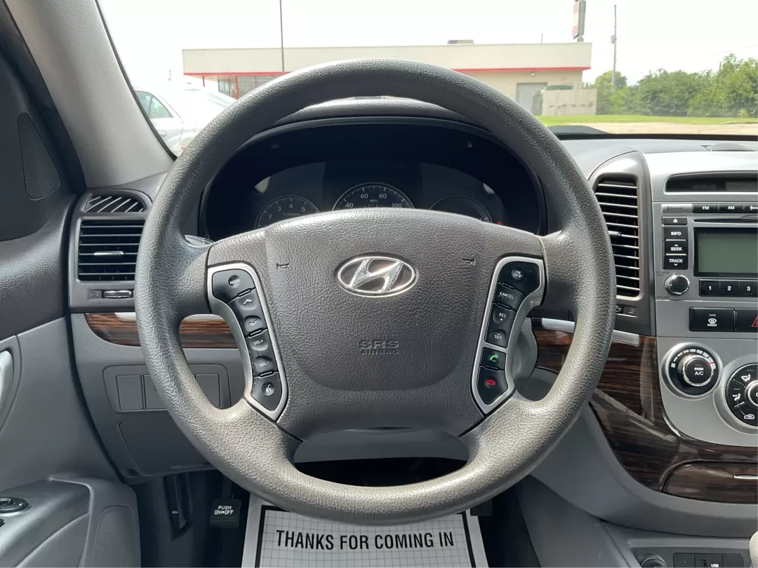 2010 Hyundai Santa Fe GLS (5NMSG3AB3AH) with an 2.4L I-4 DOHC engine, located at 1099 N County Rd 25A , Troy, OH, 45373, (937) 908-9800, 40.057079, -84.212883 - Photo#16