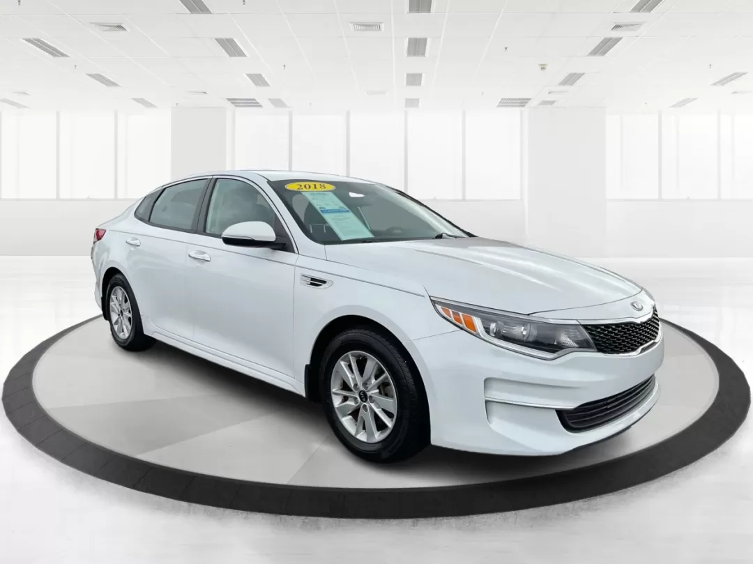 2018 Kia Optima LX (5XXGT4L35JG) with an Theta II 2.4L I-4 gasoline direct injection engine, located at 1951 S Dayton Lakeview Rd., New Carlisle, OH, 45344, (937) 908-9800, 39.890999, -84.050255 - Discover the perfect blend of style, safety, and affordability with this stunning 2018 Kia Optima LX, available now at Advantage Car and Credit in Fairborn, OH. This sedan is not just a car; it's your companion for all of life's adventures. Whether you're commuting to work, shuttling the kids to sch - Photo#0