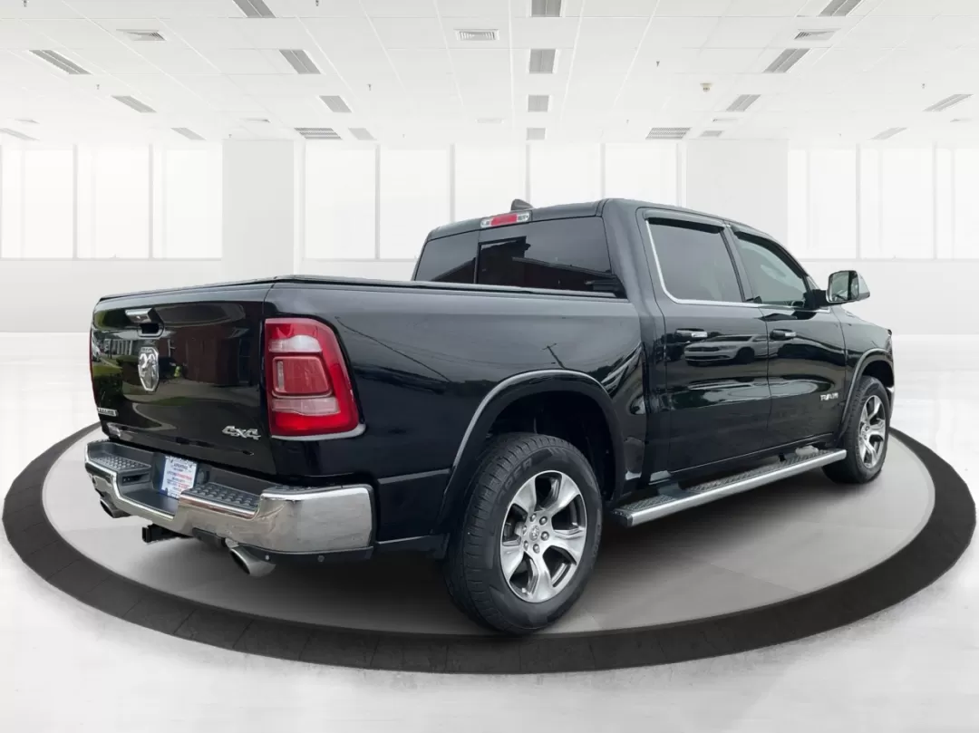 2019 Ram 1500 Laramie Crew Cab SWB 4WD (1C6SRFJT5KN) with an 5.7L V8 OHV 16V engine, 8-Speed Automatic transmission, located at 1230 East Main St, Xenia, OH, 45385, (937) 908-9800, 39.688026, -83.910172 - Photo#2