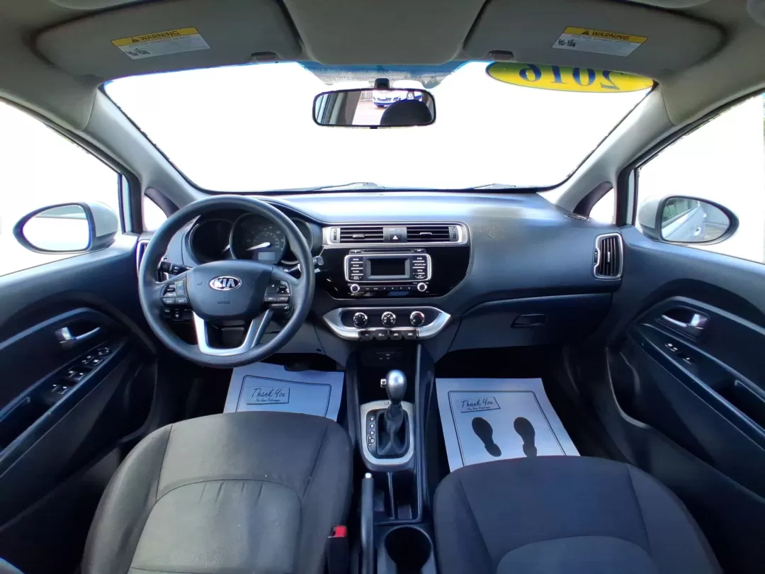 2016 Kia Rio LX (KNADM4A37G6) with an Gamma 1.6L I-4 gasoline direct injection engine, located at 1184 Kauffman Ave, Fairborn, OH, 45324, (937) 908-9800, 39.807072, -84.030914 - Photo#19