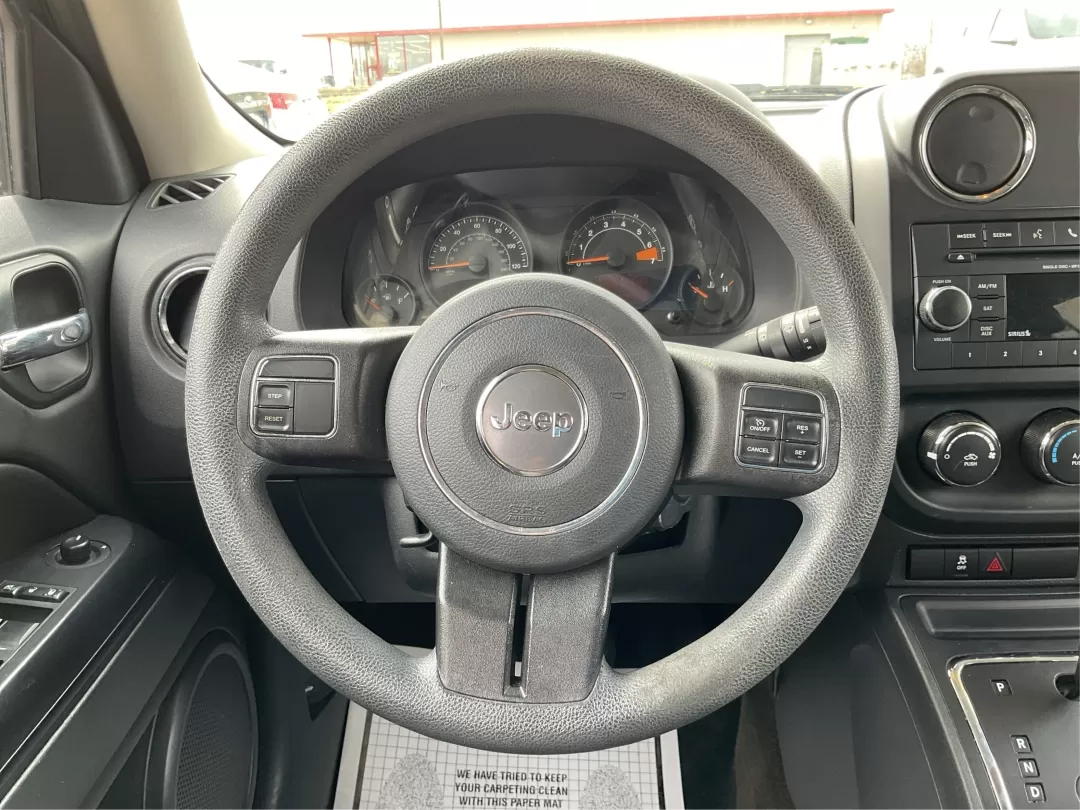 2017 Jeep Patriot Sport FWD (1C4NJPBAXHD) with an 2.4L I-4 DOHC engine, located at 8750 N County Rd 25A, Piqua, OH, 45356, (937) 908-9800, 40.164391, -84.232513 - Photo#16