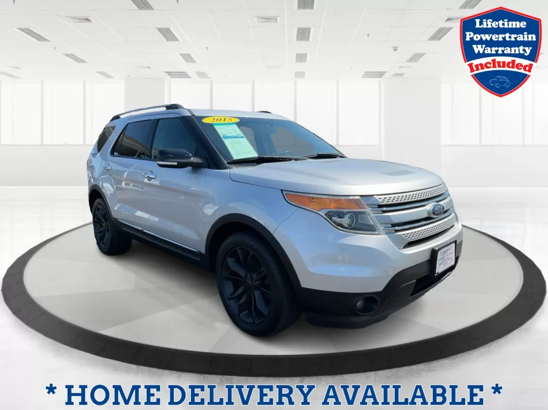 2015 Ford Explorer XLT (1FM5K8D85FG) with an 3.5L V-6 DOHC engine, located at 1184 Kauffman Ave, Fairborn, OH, 45324, (937) 908-9800, 39.807072, -84.030914 - Photo#0