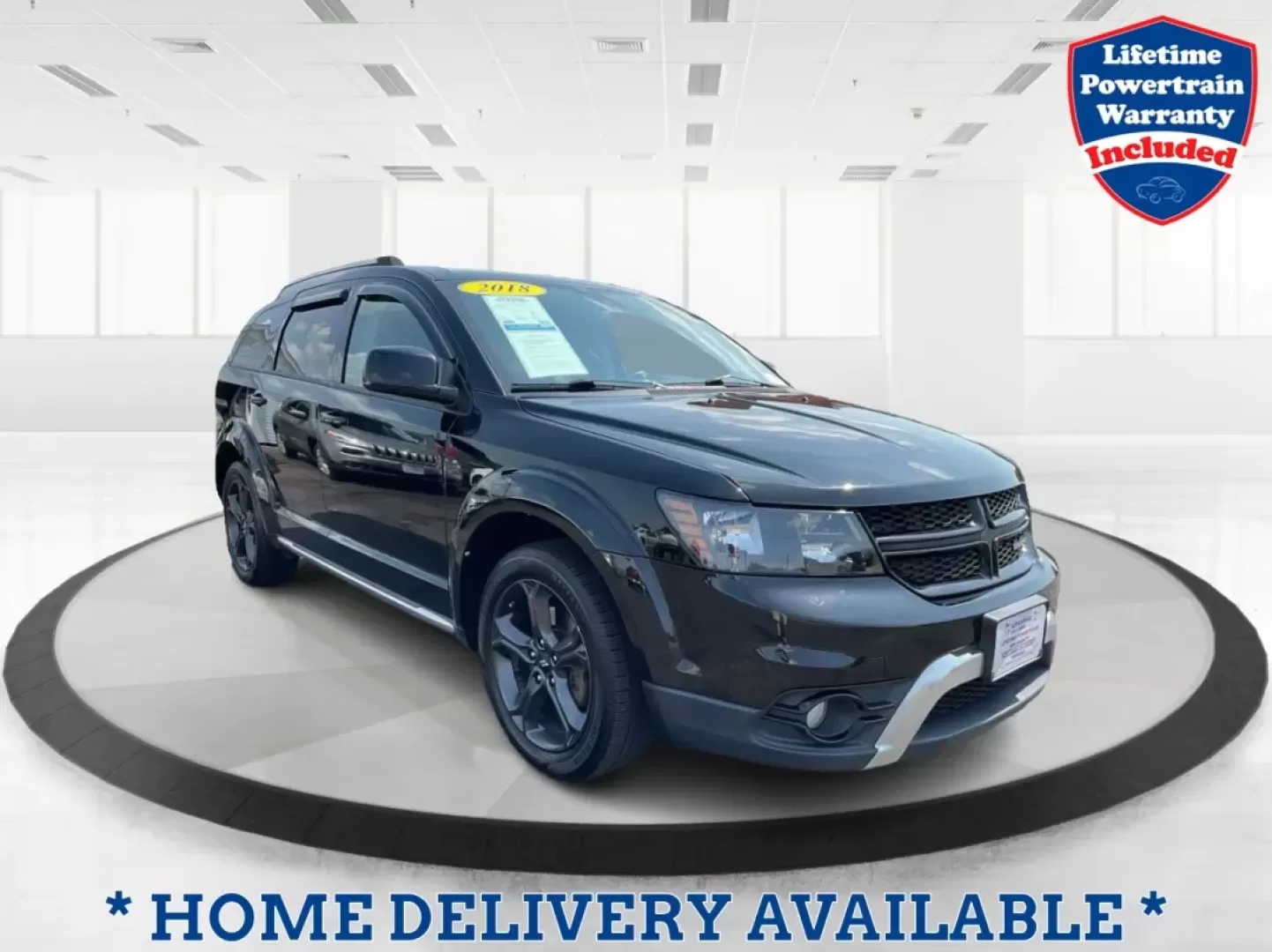 2018 Dodge Journey Crossroad AWD (3C4PDDGG7JT) with an Pentastar 3.6L V-6 DOHC engine, located at 1951 S Dayton Lakeview Rd., New Carlisle, OH, 45344, (937) 908-9800, 39.890999, -84.050255 - Photo#0