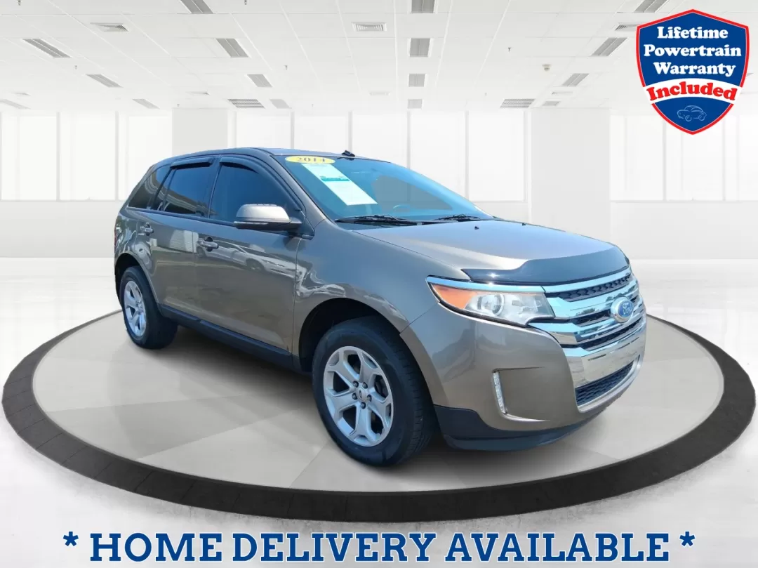 2014 Ford Edge SEL (2FMDK4JCXEB) with an 3.5L V-6 DOHC engine, located at 1184 Kauffman Ave, Fairborn, OH, 45324, (937) 908-9800, 39.807072, -84.030914 - Photo#0