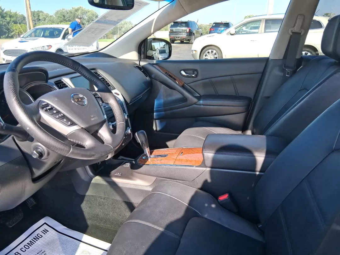 2013 Nissan Murano LE (JN8AZ1MW9DW) with an 3.5L V-6 DOHC engine, located at 8750 N County Rd 25A, Piqua, OH, 45356, (937) 908-9800, 40.164391, -84.232513 - Photo#9