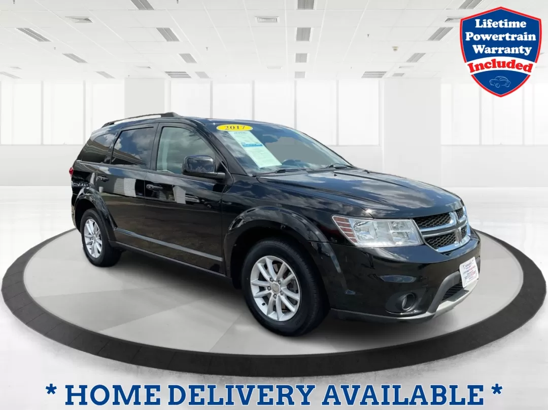 2017 Dodge Journey SXT (3C4PDCBG0HT) with an Other engine, located at 880 E. National Road, Vandalia, OH, 45377, (937) 908-9800, 39.891918, -84.183594 - 2017 Dodge Journey SXT - Photo#0