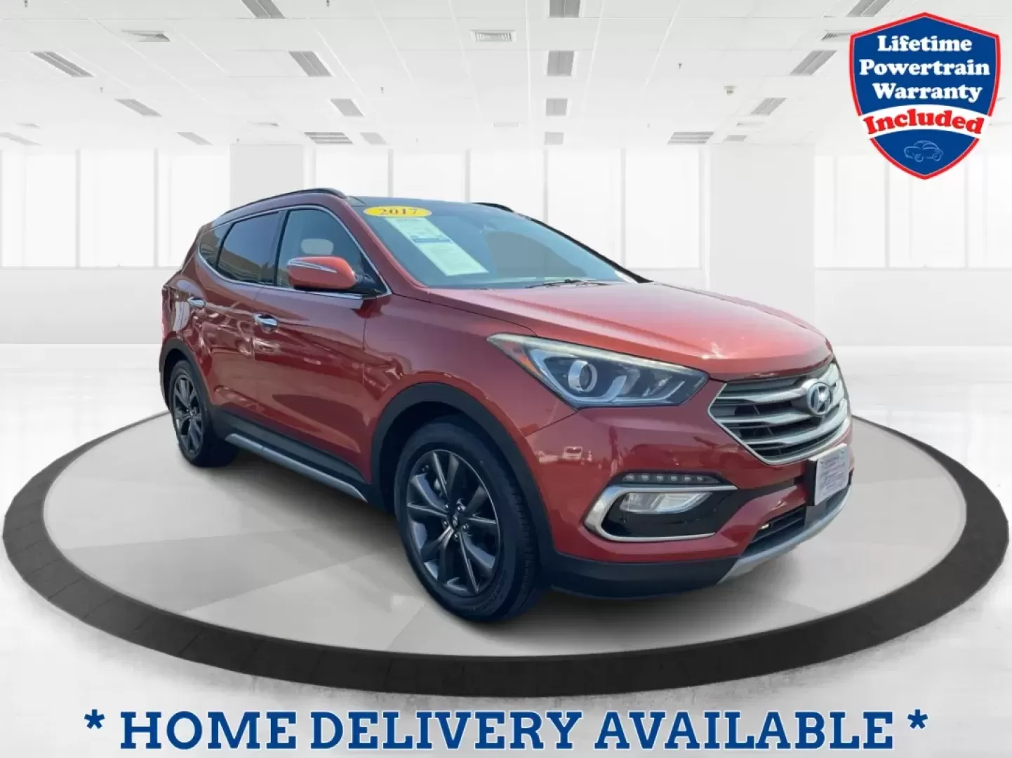 2017 Hyundai Santa Fe 2.0T Ultimate (5XYZW4LA5HG) with an Theta II 2L I-4 gasoline direct injection engine, located at 1184 Kauffman Ave, Fairborn, OH, 45324, (937) 908-9800, 39.807072, -84.030914 - Are you ready to elevate your family adventures or commute comfortably while tackling any road with confidence? Look no further than this 2017 Hyundai Santa Fe 2.0T Ultimate, available now at Advantage Car and Credit in Fairborn, OH. This SUV is not just a vehicle; it's your ticket to creating unfor - Photo#0