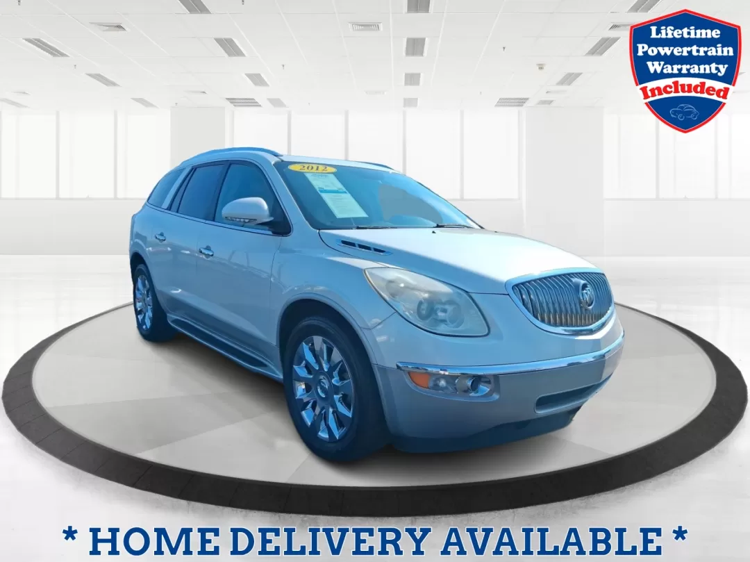 2012 Buick Enclave Premium (5GAKRDED6CJ) with an 3.6L V-6 gasoline direct injection engine, located at 1951 S Dayton Lakeview Rd., New Carlisle, OH, 45344, (937) 908-9800, 39.890999, -84.050255 - Photo#0