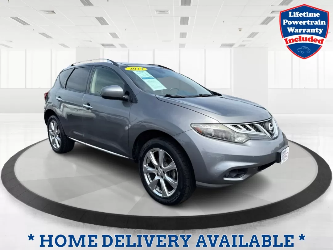 2014 Nissan Murano LE (JN8AZ1MW3EW) with an 3.5L V-6 DOHC engine, located at 1099 N County Rd 25A , Troy, OH, 45373, (937) 908-9800, 40.057079, -84.212883 - Photo#0