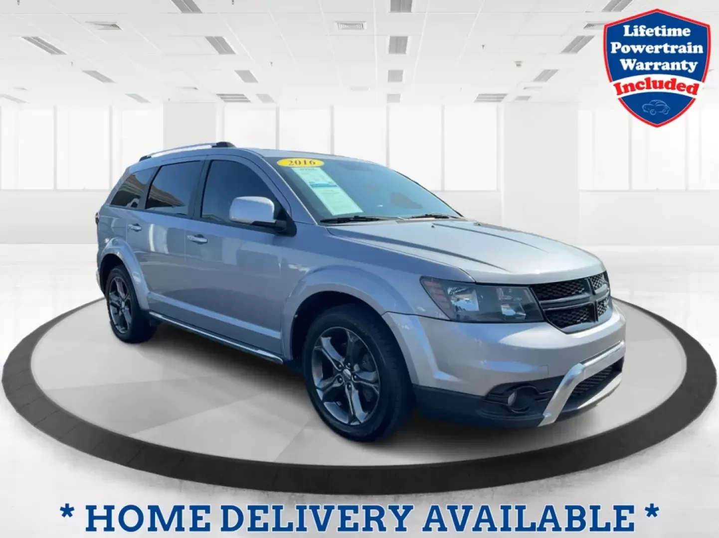 2016 Dodge Journey Crossroad Plus (3C4PDDGG2GT) with an Pentastar 3.6L V-6 DOHC engine, located at 1099 N County Rd 25A, Troy, OH, 45373, (937) 908-9800, 40.057079, -84.212883 - Photo#0