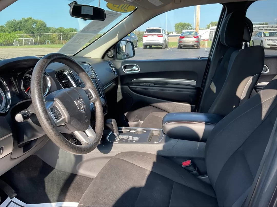 2013 Dodge Durango SXT (1C4RDJAG7DC) with an 3.6L V-6 DOHC engine, located at 1099 N County Rd 25A , Troy, OH, 45373, (937) 908-9800, 40.057079, -84.212883 - Photo#9