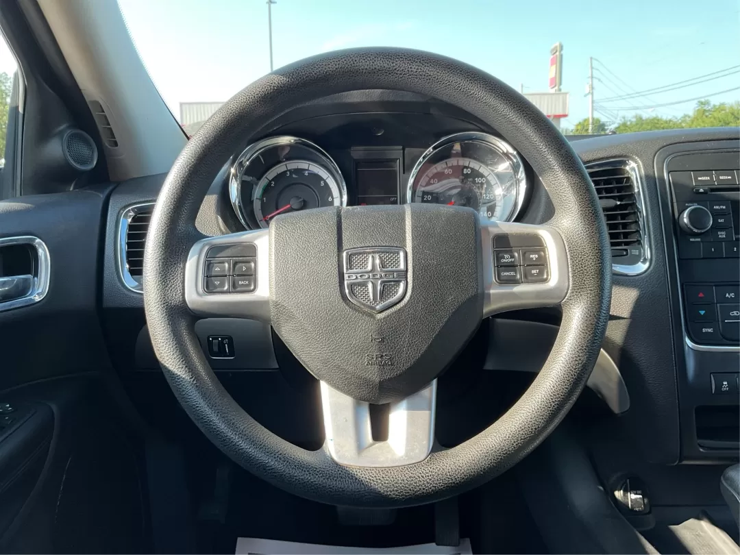 2013 Dodge Durango SXT (1C4RDJAG7DC) with an 3.6L V-6 DOHC engine, located at 1099 N County Rd 25A , Troy, OH, 45373, (937) 908-9800, 40.057079, -84.212883 - Photo#16