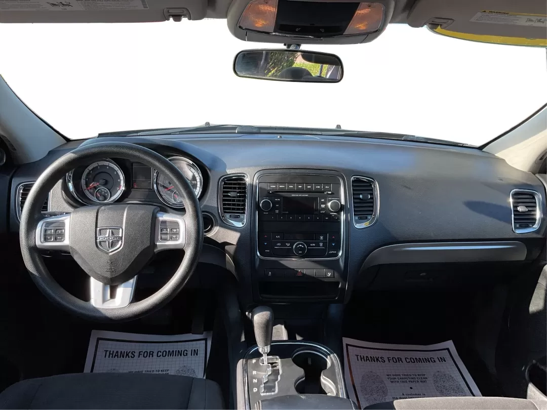 2013 Dodge Durango SXT (1C4RDJAG7DC) with an 3.6L V-6 DOHC engine, located at 1099 N County Rd 25A , Troy, OH, 45373, (937) 908-9800, 40.057079, -84.212883 - Photo#21