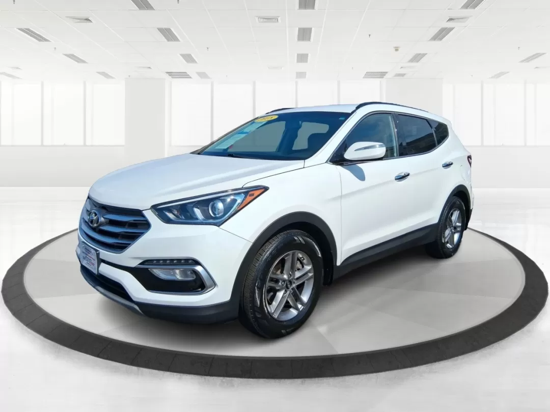 2018 Hyundai Santa Fe 2.4L (5NMZUDLB3JH) with an Theta II 2.4L I-4 gasoline direct injection engine, located at 880 E. National Road, Vandalia, OH, 45377, (937) 908-9800, 39.891918, -84.183594 - Photo#8