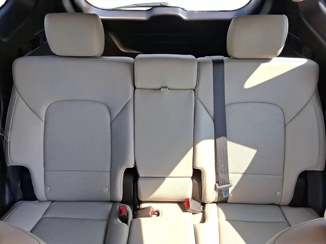 2018 Hyundai Santa Fe 2.4L (5NMZUDLB3JH) with an Theta II 2.4L I-4 gasoline direct injection engine, located at 880 E. National Road, Vandalia, OH, 45377, (937) 908-9800, 39.891918, -84.183594 - Photo#14
