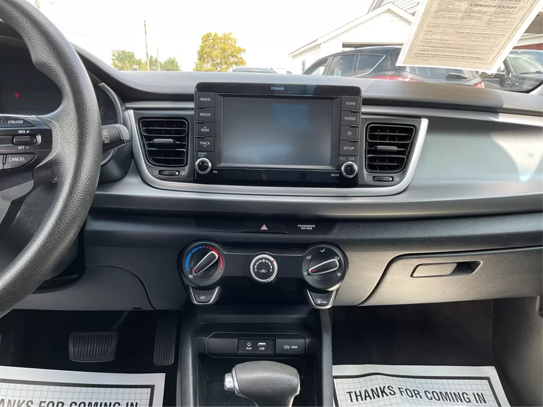 2019 Kia Rio 5-Door S (3KPA25AB6KE) with an Gamma 1.6L I-4 gasoline direct injection engine, located at 1099 N County Rd 25A , Troy, OH, 45373, (937) 908-9800, 40.057079, -84.212883 - Photo#13