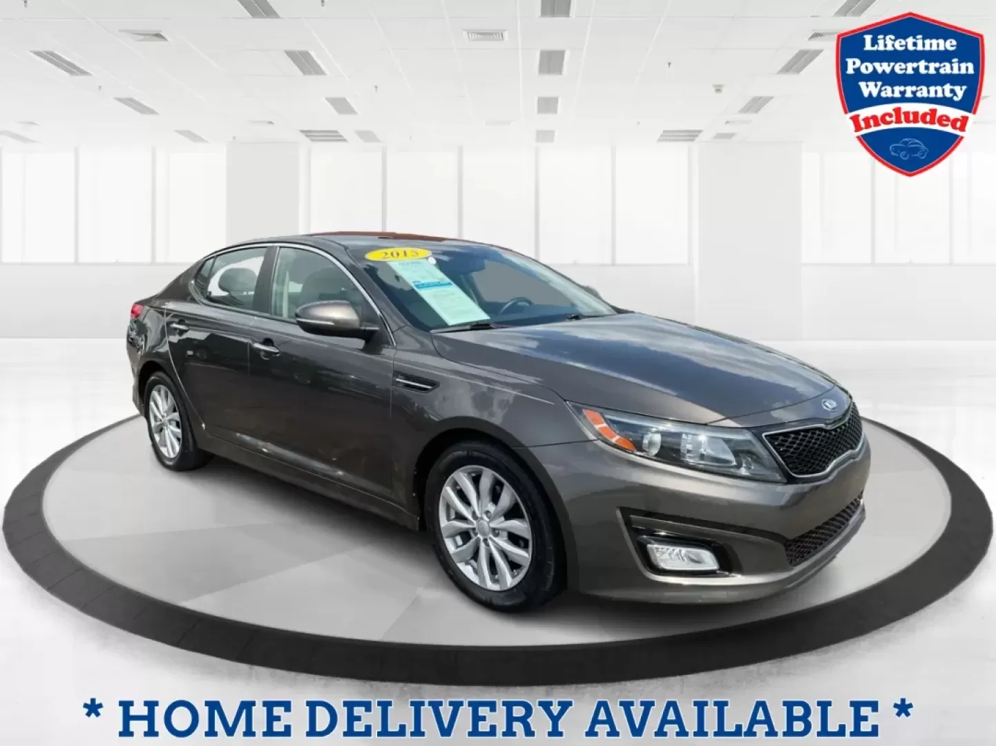 2015 Kia Optima EX (5XXGN4A70FG) with an Theta II 2.4L I-4 gasoline direct injection engine, located at 8750 N County Rd 25A, Piqua, OH, 45356, (937) 908-9800, 40.164391, -84.232513 - Embrace the open road with confidence and style in this stunning 2015 Kia Optima EX, available at Advantage Car and Credit - Piqua! Whether you're navigating daily commutes, embarking on weekend getaways, or shuttling your growing family, this sedan is designed to enhance every journey. With a sleek - Photo#0