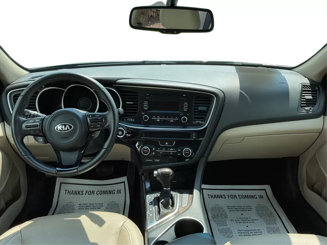 2015 Kia Optima EX (5XXGN4A70FG) with an Theta II 2.4L I-4 gasoline direct injection engine, located at 8750 N County Rd 25A, Piqua, OH, 45356, (937) 908-9800, 40.164391, -84.232513 - Photo#20