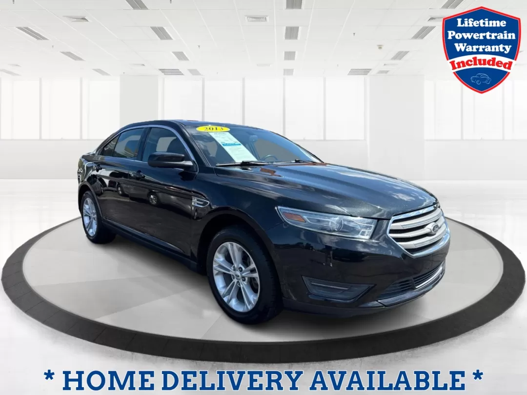 2013 Ford Taurus SEL (1FAHP2E87DG) with an EcoBoost 2L I-4 gasoline direct injection engine, located at 1099 N County Rd 25A , Troy, OH, 45373, (937) 908-9800, 40.057079, -84.212883 - 2013 Ford Taurus SEL - Photo#0