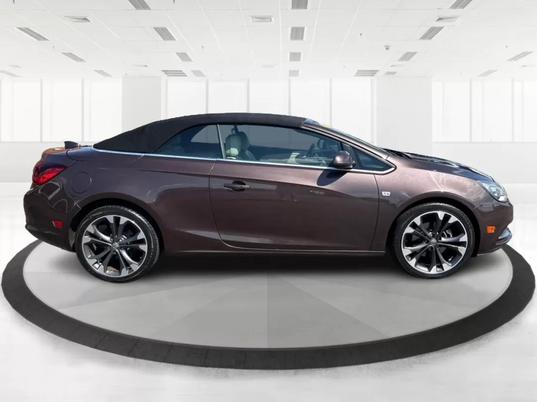 2016 Buick Cascada Premium (W04WT3N5XGG) with an 1.6L I-4 gasoline direct injection engine, located at 1230 East Main St, Xenia, OH, 45385, (937) 908-9800, 39.688026, -83.910172 - Experience the thrill of open-air driving with the 2016 Buick Cascada Premium, available now at Advantage Car and Credit in Xenia, OH. This stylish convertible is not just a car; it's an invitation to embrace life's adventures-perfect for weekend getaways, enjoying scenic drives, or simply elevating - Photo#1