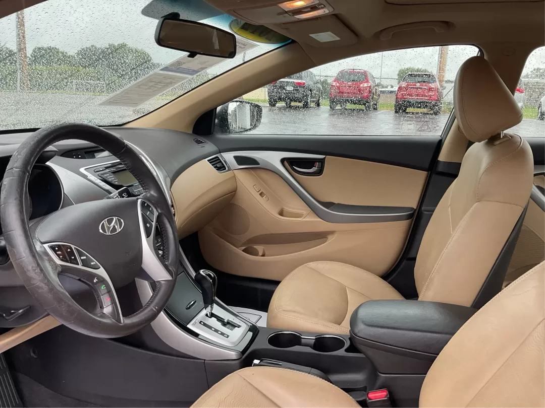 2012 Hyundai Elantra Limited (5NPDH4AE8CH) with an 1.8L I-4 DOHC engine, located at 401 Woodman Dr, Riverside, OH, 45431, (937) 908-9800, 39.760899, -84.123421 - 2012 Hyundai Elantra Limited - Photo#9