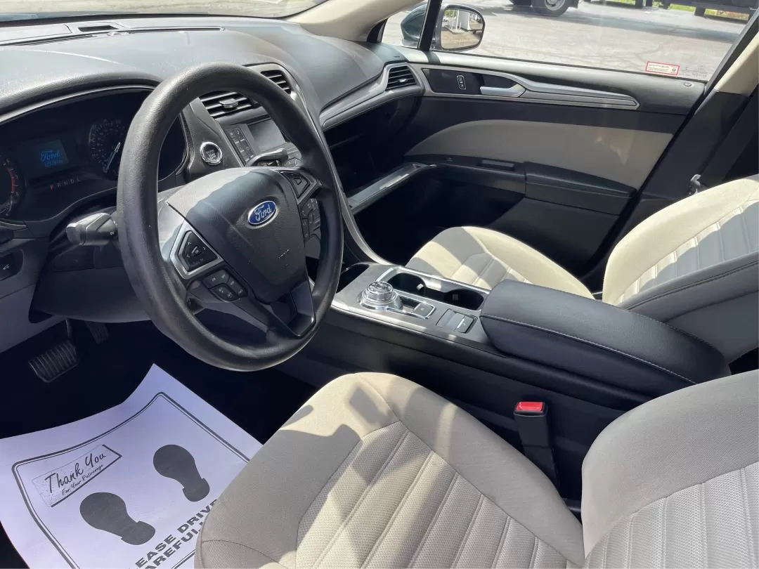 2017 Ford Fusion S (3FA6P0G77HR) with an Duratec 2.5L I-4 DOHC engine, located at 4508 South Dixie Dr, Moraine, OH, 45439, (937) 908-9800, 39.689976, -84.218452 - Photo#9