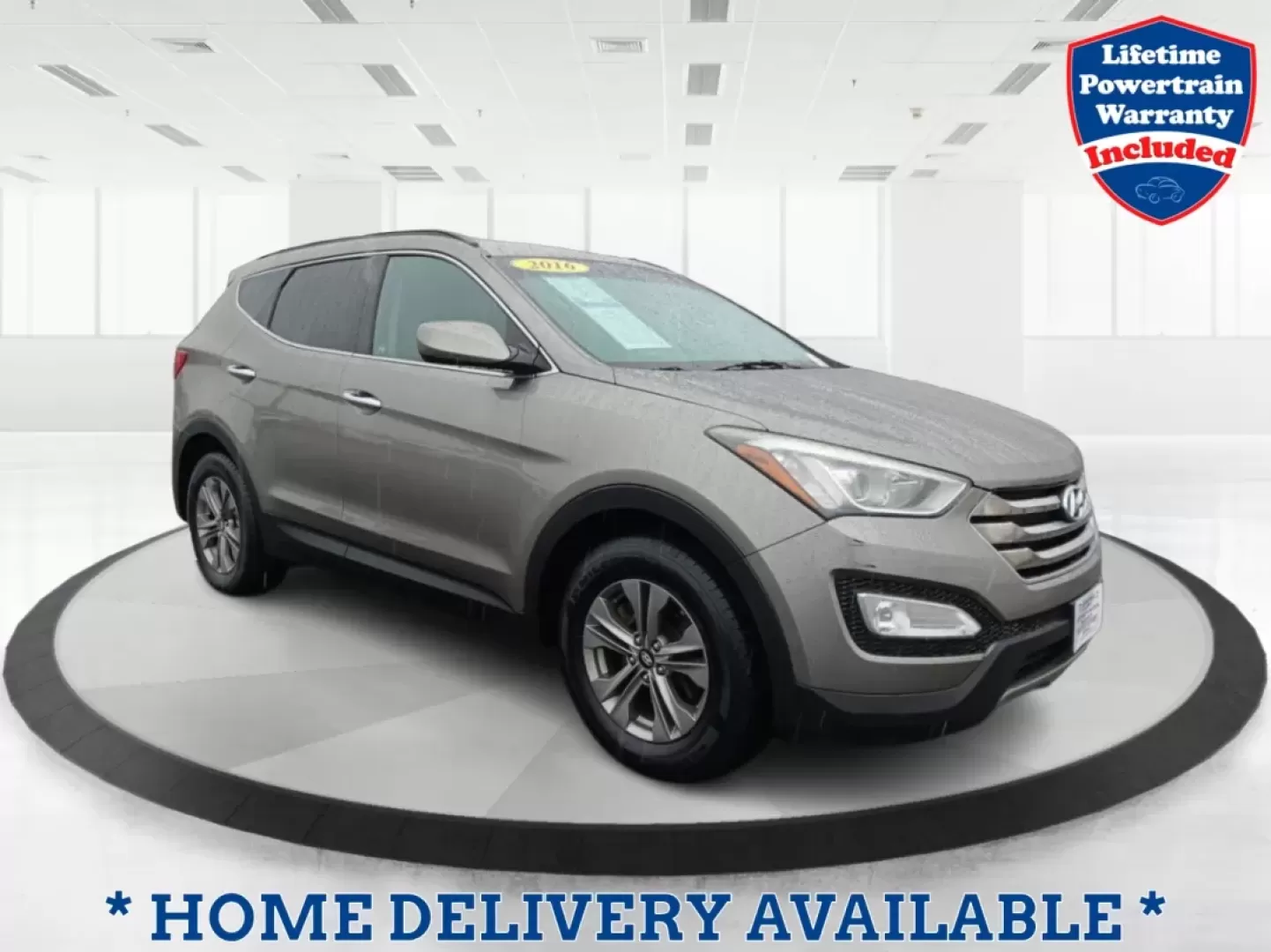 2016 Hyundai Santa Fe Sport 2.4 AWD (5XYZUDLB9GG) with an 2.4L L4 DOHC 16V engine, 6-Speed Automatic transmission, located at 1951 S Dayton Lakeview Rd., New Carlisle, OH, 45344, (937) 908-9800, 39.890999, -84.050255 - **Discover Your Next Adventure with the 2016 Hyundai Santa Fe Sport 2.4 AWD at Advantage Car and Credit!**<br /> <br /> Are you ready to elevate your family outings or weekend getaways? The 2016 Hyundai Santa Fe Sport 2.4 AWD is the perfect companion for anyone seeking comfort, safety, and versatili - Photo#0