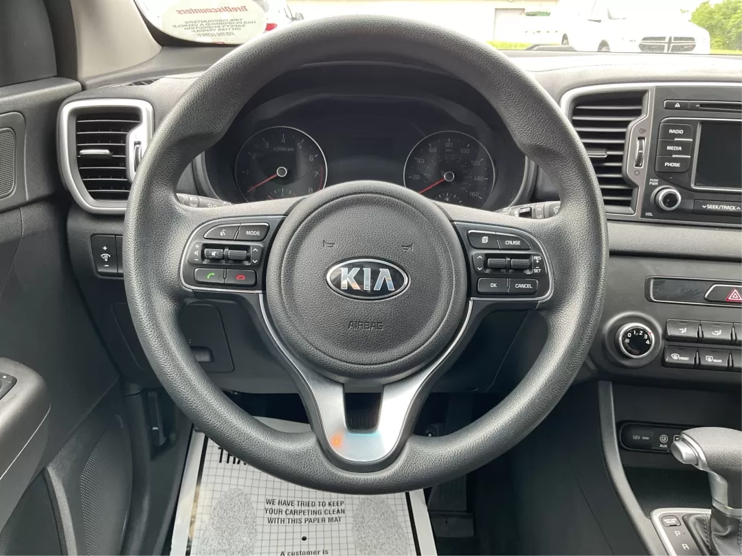 2018 Kia Sportage LX (KNDPM3AC2J7) with an Theta II 2.4L I-4 gasoline direct injection engine, located at 1951 S Dayton Lakeview Rd., New Carlisle, OH, 45344, (937) 908-9800, 39.890999, -84.050255 - Photo#15