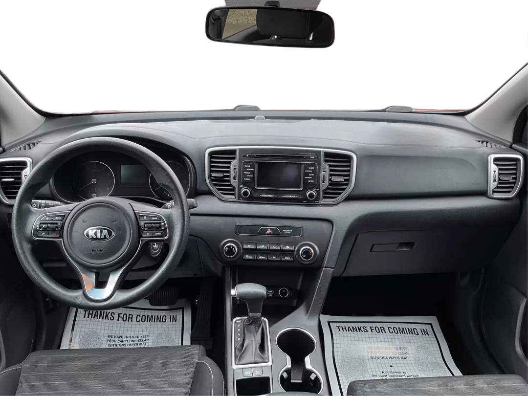 2018 Kia Sportage LX (KNDPM3AC2J7) with an Theta II 2.4L I-4 gasoline direct injection engine, located at 1951 S Dayton Lakeview Rd., New Carlisle, OH, 45344, (937) 908-9800, 39.890999, -84.050255 - Photo#18