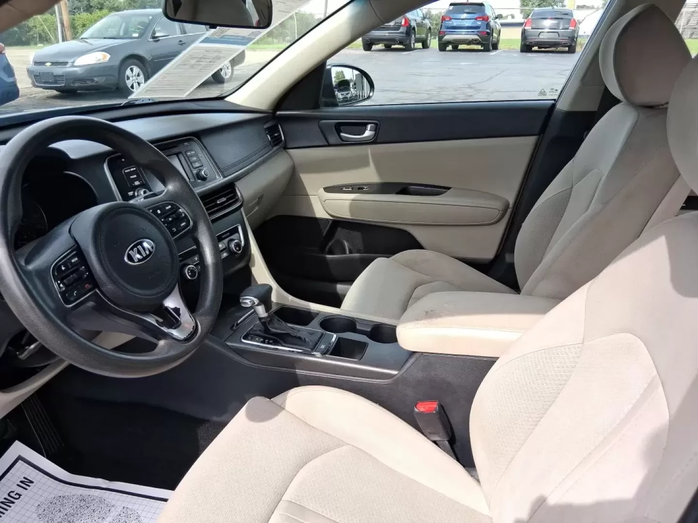 2016 Kia Optima LX (5XXGT4L36GG) with an Theta II 2.4L I-4 gasoline direct injection engine, located at 1951 S Dayton Lakeview Rd., New Carlisle, OH, 45344, (937) 908-9800, 39.890999, -84.050255 - Discover an exceptional driving experience with the 2016 Kia Optima LX, available now at Advantage Car and Credit in New Carlisle, OH. This sedan is not just a mode of transportation; it's an enhancement to your lifestyle, whether you're commuting to work, running errands, or embarking on weekend ad - Photo#9