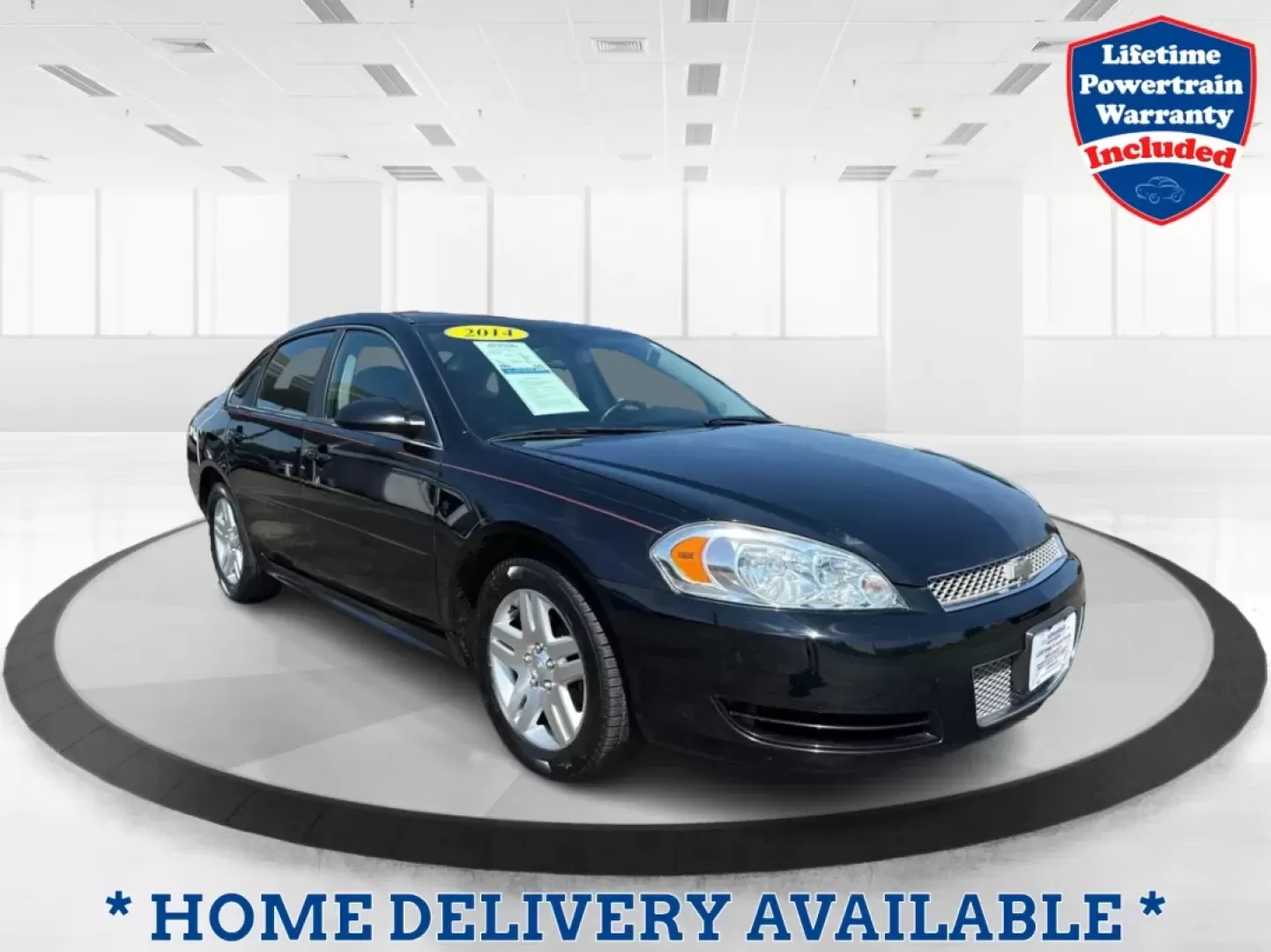 2014 Chevrolet Impala Limited LT (2G1WB5E3XE1) with an 3.6L V-6 gasoline direct injection engine, located at 1951 S Dayton Lakeview Rd., New Carlisle, OH, 45344, (937) 908-9800, 39.890999, -84.050255 - Are you ready for your next adventure, whether it's a family road trip, a daily commute, or simply running errands around Fairborn? The 2014 Chevrolet Impala Limited LT is the perfect sedan to elevate your driving experience. With its stylish black exterior and reliable performance, this vehicle is - Photo#0