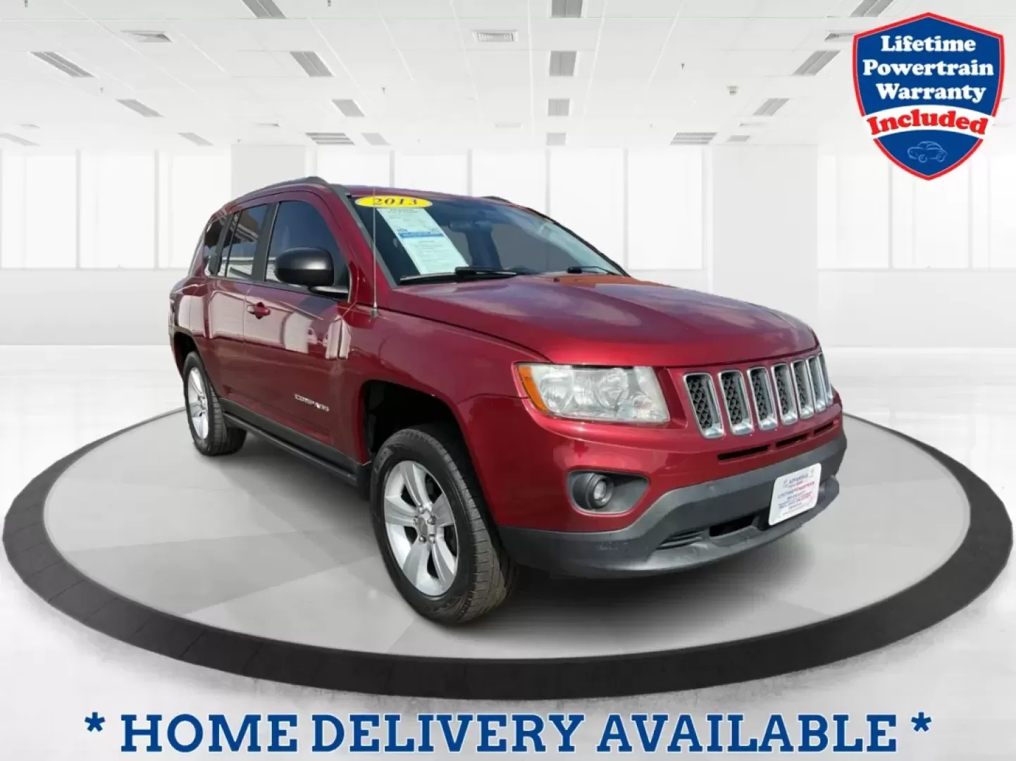 2013 Jeep Compass Latitude (1C4NJDEB6DD) with an 2.4L I-4 DOHC engine, located at 401 Woodman Dr, Riverside, OH, 45431, (937) 908-9800, 39.760899, -84.123421 - Are you ready to elevate your adventures and embrace a lifestyle filled with exploration? The 2013 Jeep Compass Latitude is the perfect companion for those who value versatility and comfort, making it an ideal choice for weekend getaways or daily commutes. This rugged yet refined SUV is now availabl - Photo#0