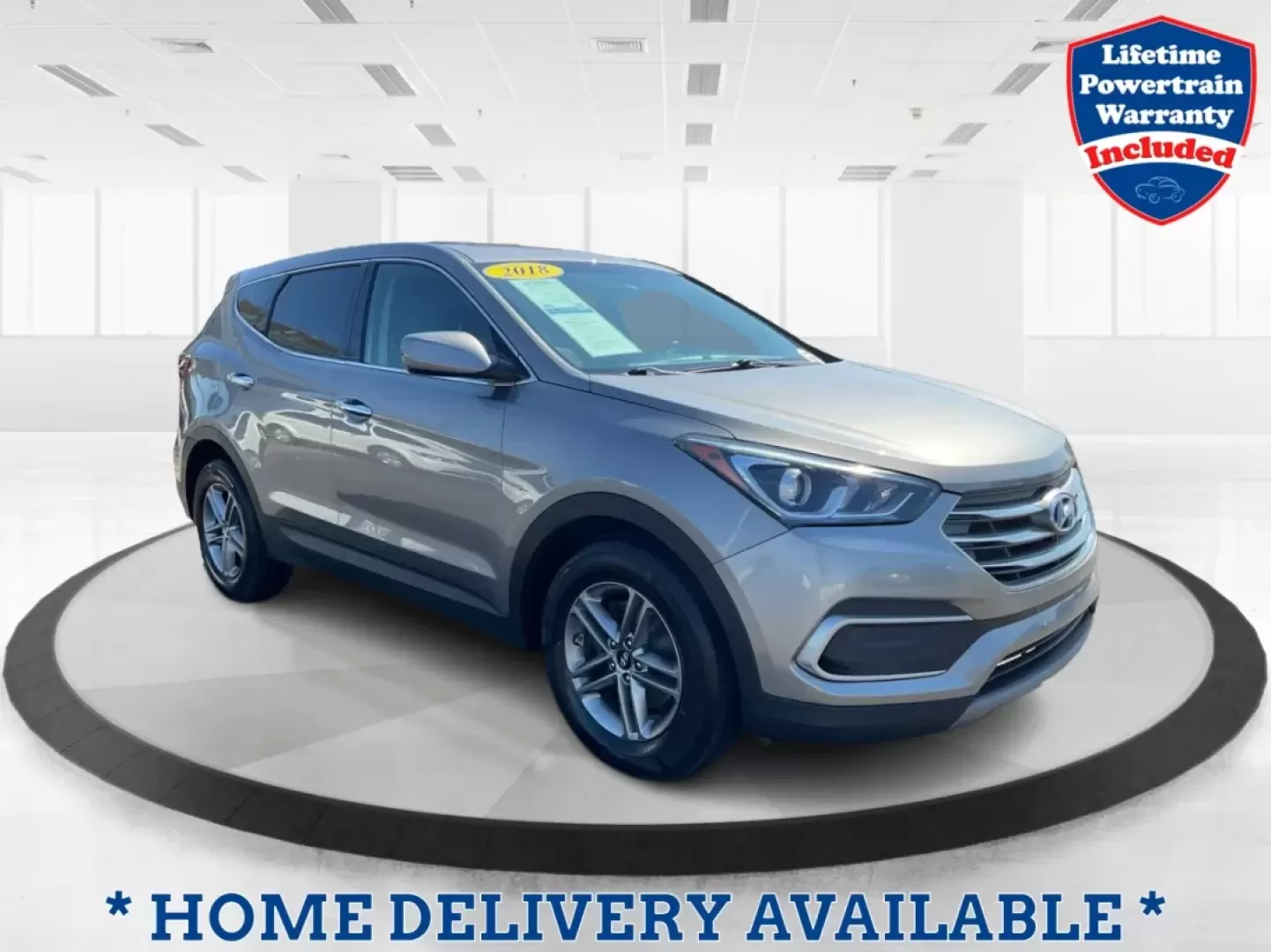 2018 Hyundai Santa Fe 2.4L (5NMZTDLB0JH) with an Theta II 2.4L I-4 gasoline direct injection engine, located at 401 Woodman Dr, Riverside, OH, 45431, (937) 908-9800, 39.760899, -84.123421 - Experience the perfect blend of comfort, style, and versatility with the **2018 Hyundai Santa Fe Sport**, now available at **Advantage Car and Credit**, your trusted **Buy Here Pay Here dealership** located at **1184 Kauffman Ave, Fairborn, OH 45324**. Whether you're a growing family looking for a r - Photo#0